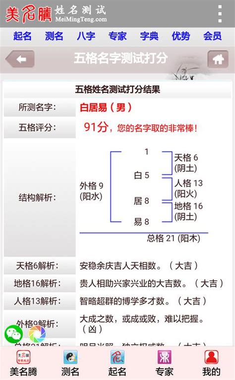 姓名学分析|姓名测试打分免费版